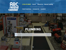 Tablet Screenshot of abcrentalohio.com